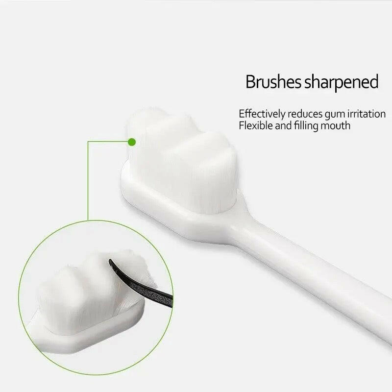 Close up of a White Nano Toobrush